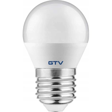 LED-LAMPE E27 520lm 3000K WARMWEISS 6W=40W GTV (1/2)