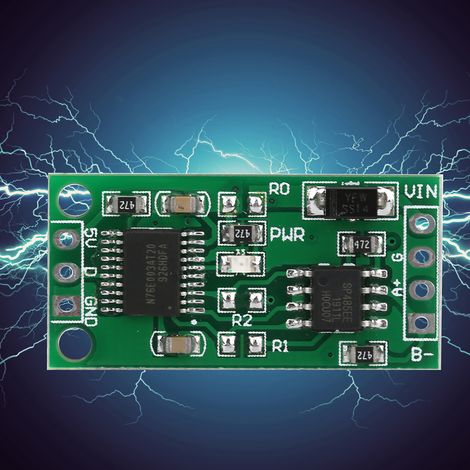 Module de capteur de température programmable avec télécommande RS485 TTL, composants électroniques 12 V 485 (sans capteur). (1/5)
