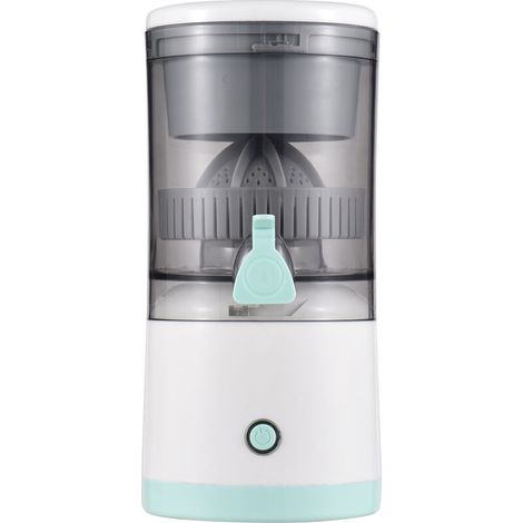Centrifugeuse Electrique Portable Sans Marques Détachable et Lavable MDC1 avec Batterie USB pour Orange Citron Pomme Tomate Raisin en ABS Vert, Kit Complet. (1/5)