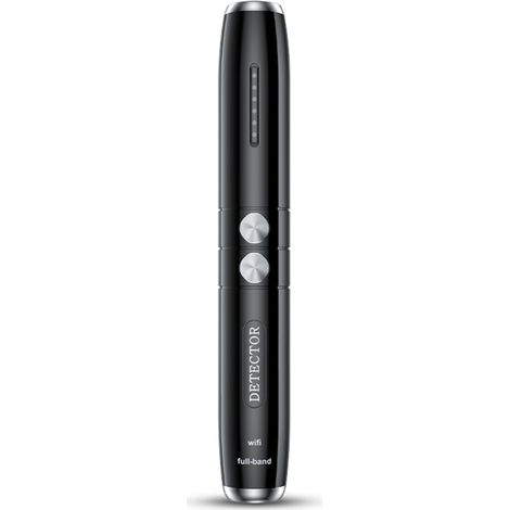 Detector inalámbrico de cámaras espía, protección de la privacidad, 5 niveles de sensibilidad, 25 horas de duración de la batería, formato bolígrafo portátil, ideal para el hogar o la oficina. (1/5)