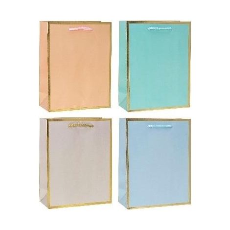 Sac décoratif 26x32x10cm rosette assortie