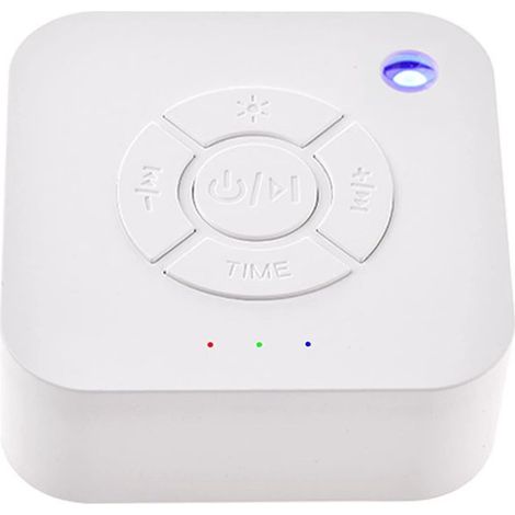 Machine à bruit blanc rechargeable – USB – Boîte à musique apaisante – Pour bébé et adulte – Effet relaxant (1/5)