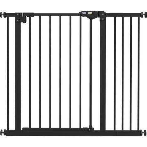 Sicherheitsgitter für Hunde und Tiere 74–80 / 87–94 cm schwarz MODENUIT (1/3)