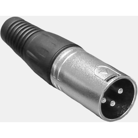 RS PRO-Connecteur XLR Mâle Droit 3 voies Montage sur câble ( Prix pour 1 )