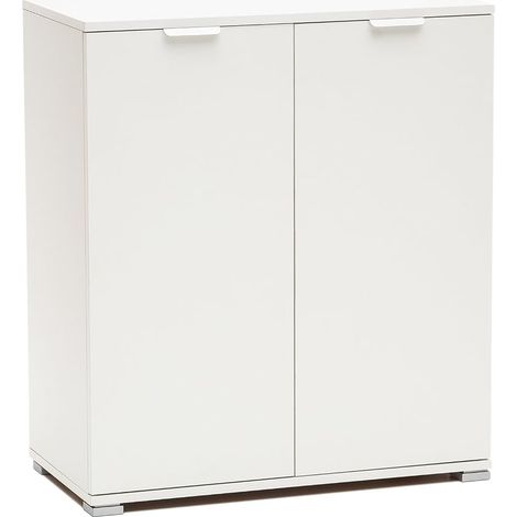 MeMi Me238BIA Armadietto, Legno, Bianco, 38x75x85 cm (1/3)