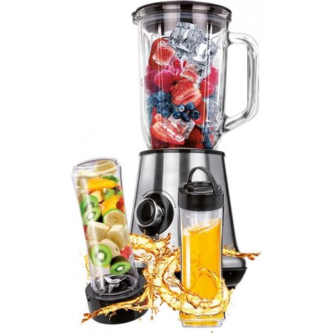 Frullatore da tavolo Mpm MBL-15M 1l 450W Acciaio inossidabile [MBL-15M] (1/4)