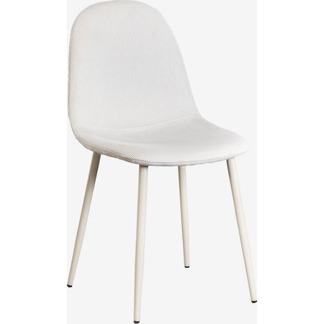 Silla de comedor tapizada Glamm SKLUM     Beige Crema   (1/5)