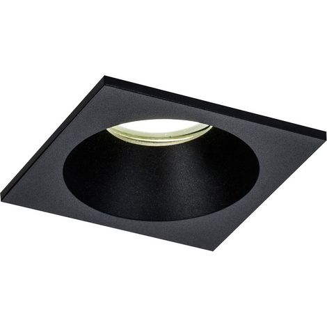 Inspired Mantra  - Comfort IP - Downlight GU10 cuadrado, 1 x GU10 (Max 12W), IP54, Matt Black (1/5)