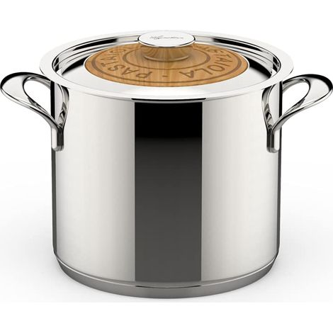 Pentola in acciaio inox da 20 cm + coperchio - 011204020520 - lagostina (1/4)