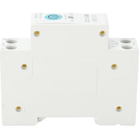 Disjoncteur monophasé Wifi APP contrôle 35mm commutateur sur rail Din pour Tuya AC90V-300V 63A