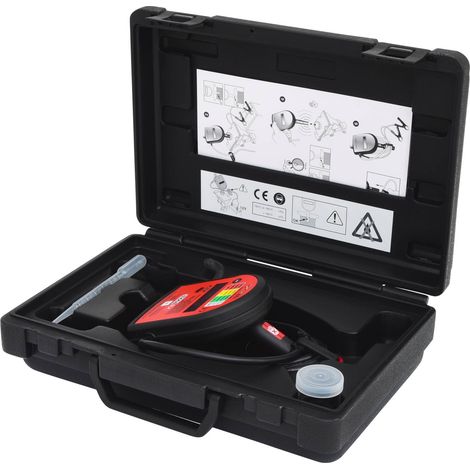 Kstools – Testeur digital de liquide de frein – Mesure directe H²O – Écran LCD – Tension 12V – Compatible DOT3, DOT4, DOT5.1 – Répond aux normes TÜV