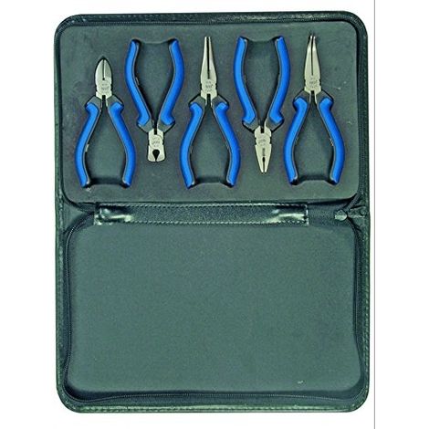 Juego de alicates para electrónica "mini"  5 piezas