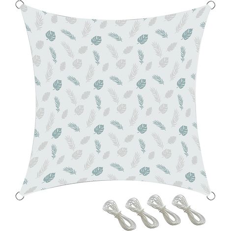 Voile d'ombrage solaire anti-UV, protection solaire extérieure, auvent pour terrasse, fête, jardin, pelouse (1/5)