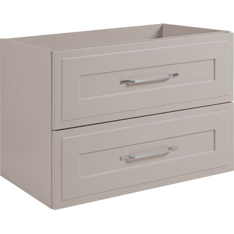 Meuble sous vasque de style classique, cachemire, 80 × 57 × 46 cm (1/5)
