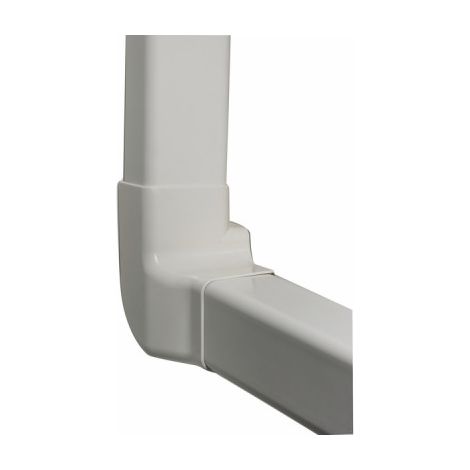 Angle vertical droit 60x80 blanc pur 9010 (X 4) - DIFF
