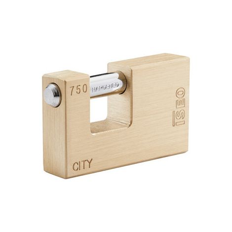 CITY BY ISEO LUCCHETTO OTT CARBON SERRANDA 76 MM- ISEO SERRATURE- 1,0 pz