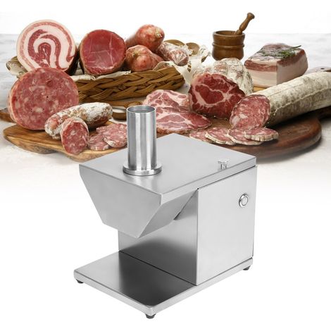 Elektrischer, verstellbarer Wurstschneider aus Edelstahl, Küchengerät, EU-Stecker 220 V (1/5)