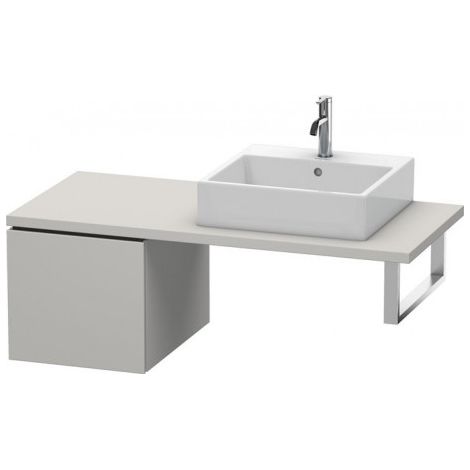 Duravit L-Cube Meuble bas pour console, 1 tiroir, 420x400x547mm,