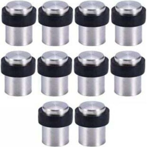 10 x 4,5 cm Edelstahl-Türstopper, Türstopper, Türblocker