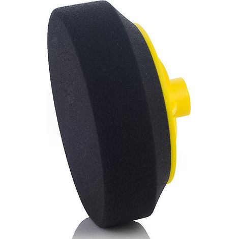 Almohadilla de pulido suave de 150 mm para rosca M14, esponja, disco de pulido, negro ABW (1/4)