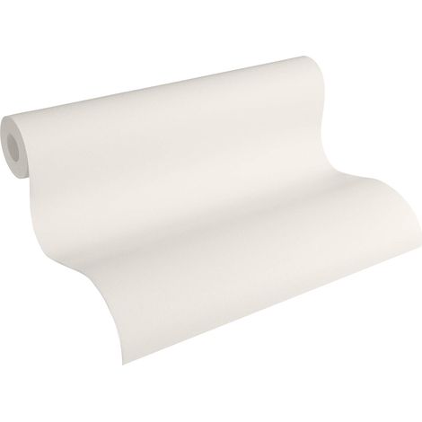Papier peint non tissé Motif uni Crème 10,05 m x 0,53 m (1/5)