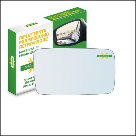 Vetro specchio retrovisore cromato lato dx-passeggero per seat ibiza ii (6k1) da
