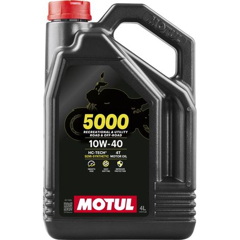MOTUL MOTORÖL 5000 4T HC-TECH 10W40 4L (AUF BESTELLUNG)