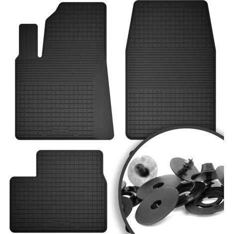 Gummimatten + Stopper für: Peugeot 208 I Schrägheck (2012-2019)