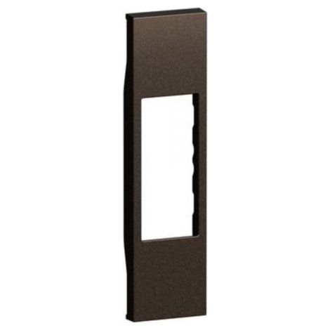 BTicino Living NOW Cover BRONZO per connettori RJ, A/V e lampada di sicurezza - KB07