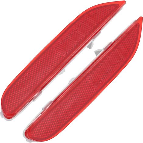 Pair of Rear Bumper Reflectors for Car 26560-8990C 26560-JJ90A Compatible with Nissan Altima 2019-2020 (1/5)