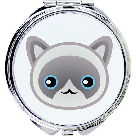 Ragdoll - specchietto tascabile per borsa di Art-Dog (1/5)