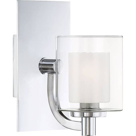 Elstead Quoizel Kolt Applique Chrome Poli, IP44 (1/5)