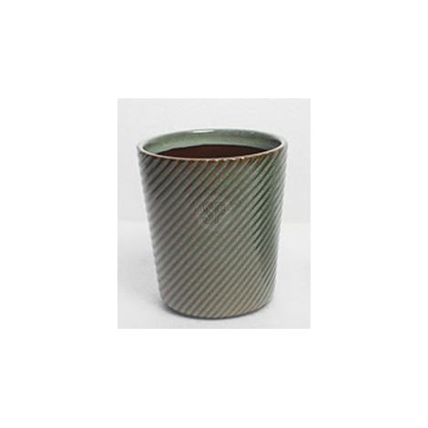 Maceta decorativa Koopman crema cerámica 14 cm
