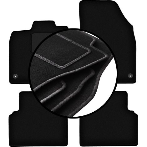 Komplettset Veloursmatten für: Volkswagen ID.3 Schrägheck (2019-) (1/5)