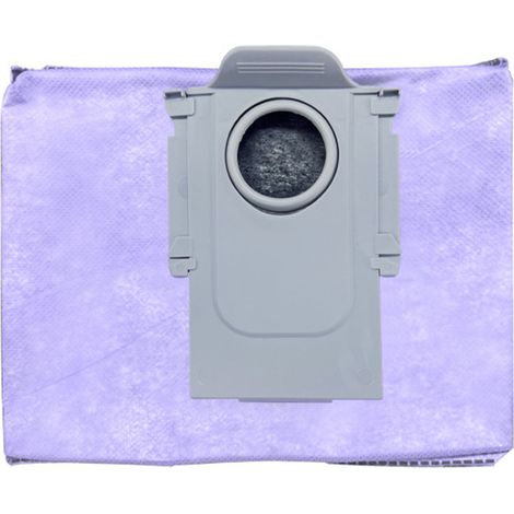 Lot de 6 sacs à poussière pour aspirateur robot G20 Q5 Q7 T8 Plus G10S Pure PRO (violet), en charbon actif, pour un gain de temps et d'efforts. (1/5)