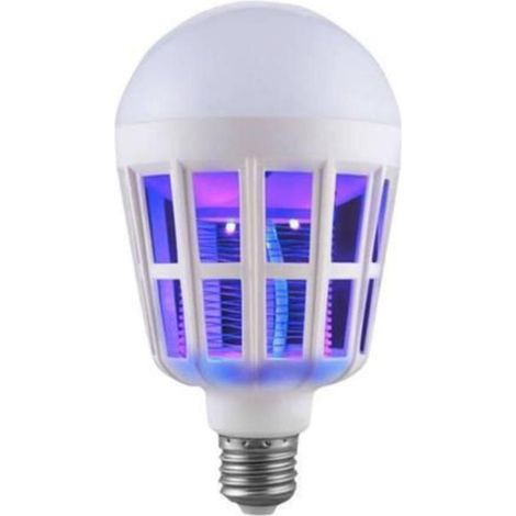 Bombilla Antimosquitos 15W 6500K E27 (1/2)