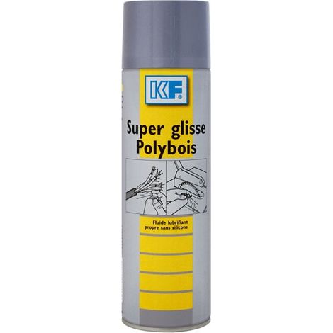Lubrifiant super glisse polybois - Capacite : 650 ml - Type : Aérosol - Modele : Bombe - KF