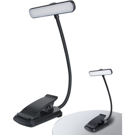Lampe LED à clipser, de lecture rechargeable, (1/5)