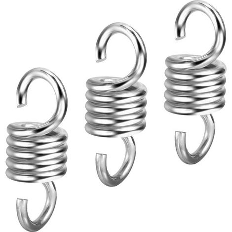 Set di 3 molle per sedie sospese, adatte ad altalene e sacchi di sabbia - Portata massima 300 kg (1/5)