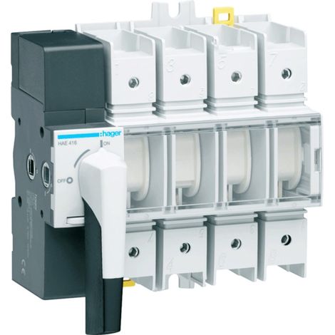 Interruptor-seccionador 4P 160A con rotura visible HAE416