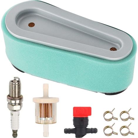 36356 Luftfilter 36357 Vorfilter für Tecumseh OHV110 OHV115 OHV125 OHV130 OHV150 OHV155 OHV160 OHV165 OHV170 OHV175 4-Takt-Vertikalmotor, mit Zündkerzen-Kraftstofffilter
