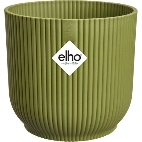 Elho Blumentopf Vibes Fold Kunststoff grün Ø 14 x 13 cm (1/3)