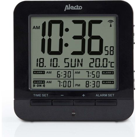 Sveglia digitale con termometro e funzione snooze