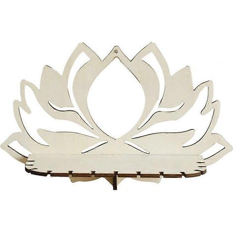 Présentoir minimaliste en bois pour fleurs, petits objets et décoration intérieure (1/5)