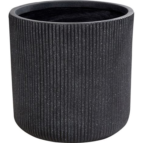 Plant Pot OREOI 37 cm Graphite Grey
