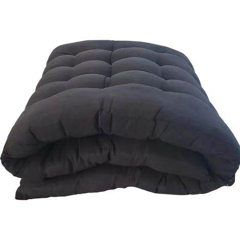 Premium-Matratze für Bett, Kanu, Liegestuhl – Schwarz