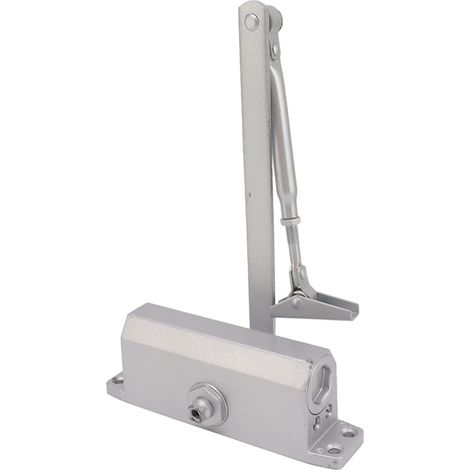 Robuster automatischer Türschließer, selbstschließendes Scharnier mit einstellbarer Geschwindigkeit für Notausgangstüren mit einer Dicke von 70–110 cm. (1/5)