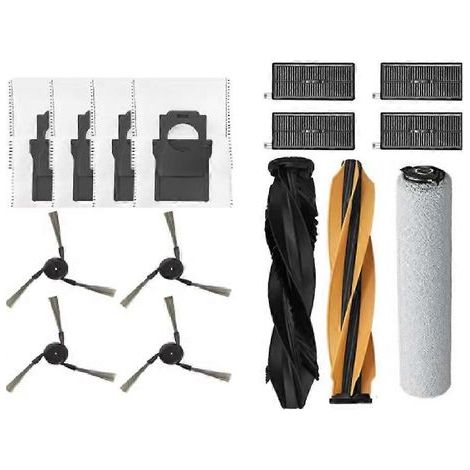 19 pour Z60 Ultra Sweeping Machine Accessoires Main Side Brosse Serpillière Filtre Dust Bags (1/4)