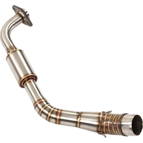 Tuyau d'échappement avant milieu avec résonateur en acier inoxydable de remplacement pour NVX 155 125 AEROX 155 2016-2021 (1/5)