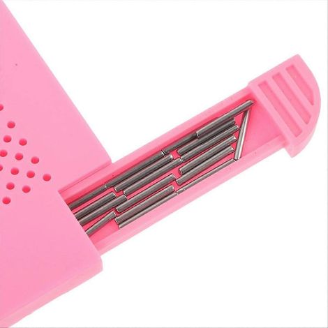 Planche de quilling rose, outil de papercraft pour rouleaux de papier crépon, plateau de tissage pour loisirs créatifs, kit de bricolage manuel (1/5)
